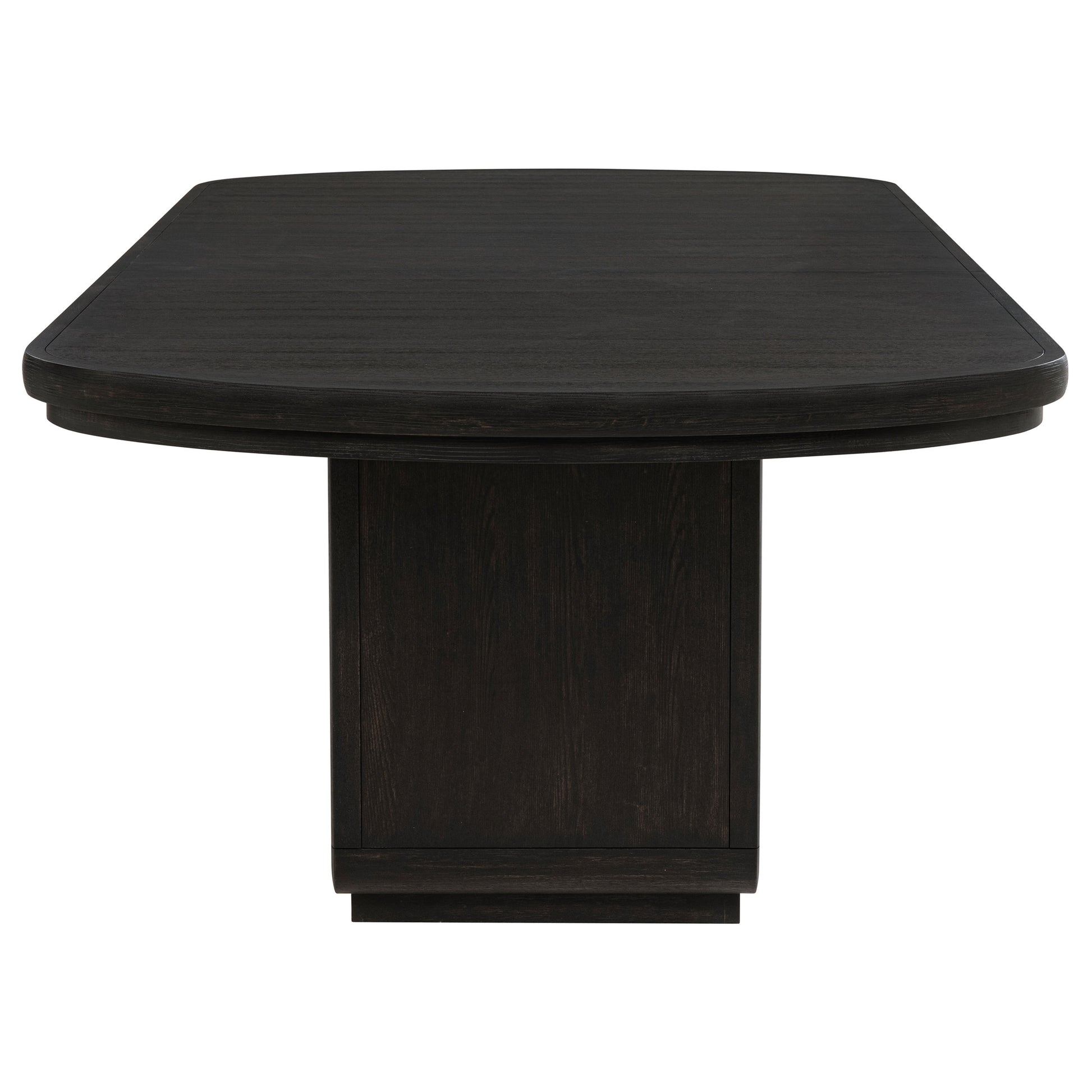 Leandro 9-piece Rectangular Dining Table Set Burnished Black - Discount Furniture Connection