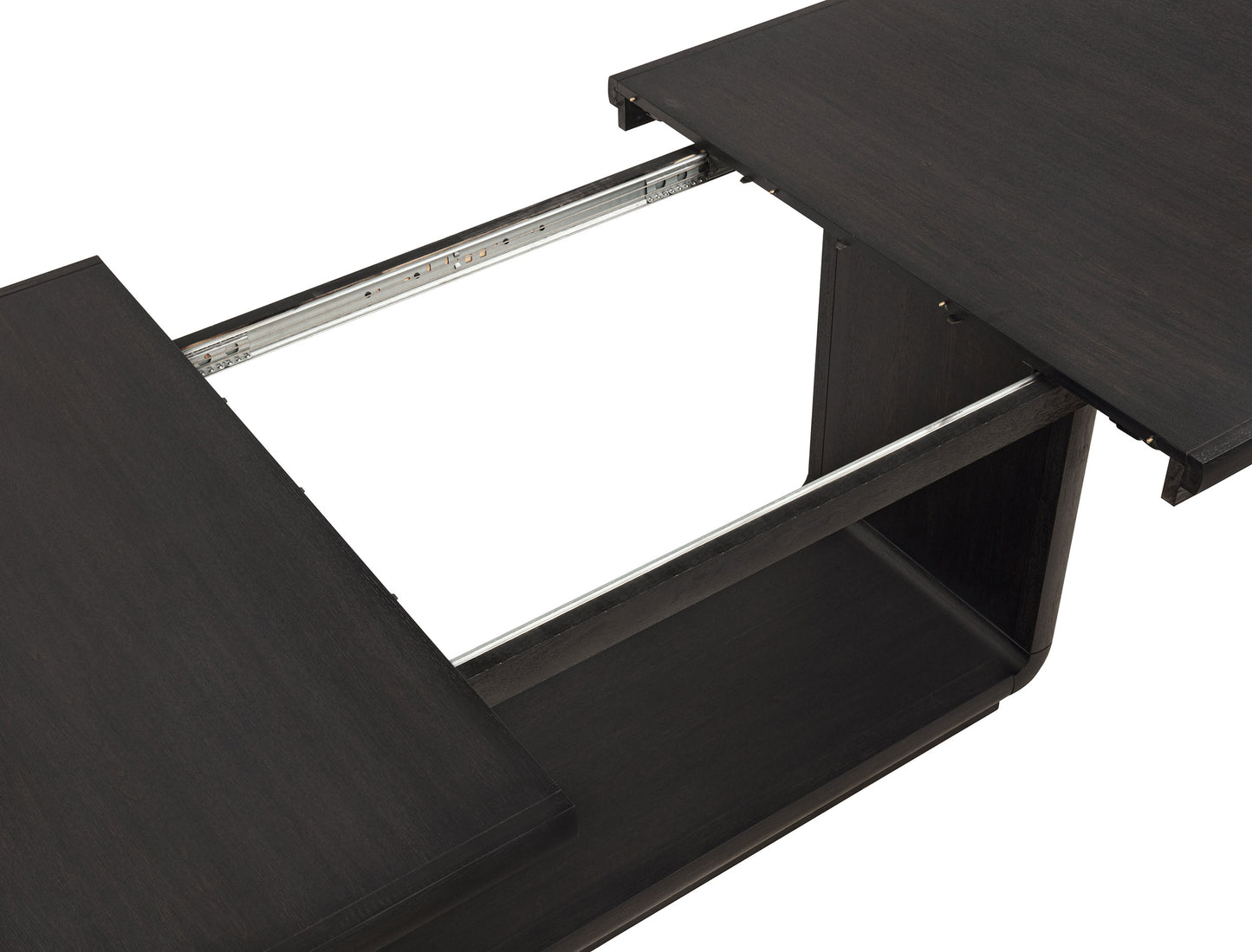 Leandro 9-piece Rectangular Dining Table Set Burnished Black - Discount Furniture Connection