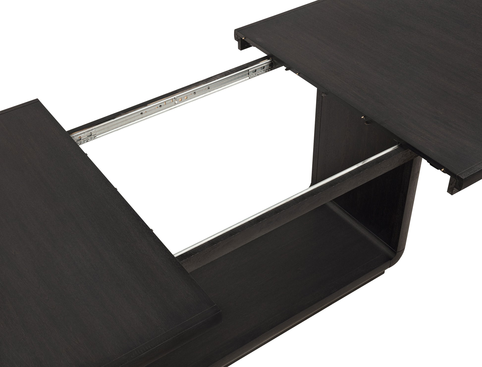 Leandro 9-piece Rectangular Dining Table Set Burnished Black - Discount Furniture Connection
