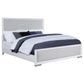 Gracemont 57-inch Eastern King Panel Bed Grey and White - Discount Furniture Connection