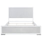 Gracemont 57-inch Eastern King Panel Bed Grey and White - Discount Furniture Connection