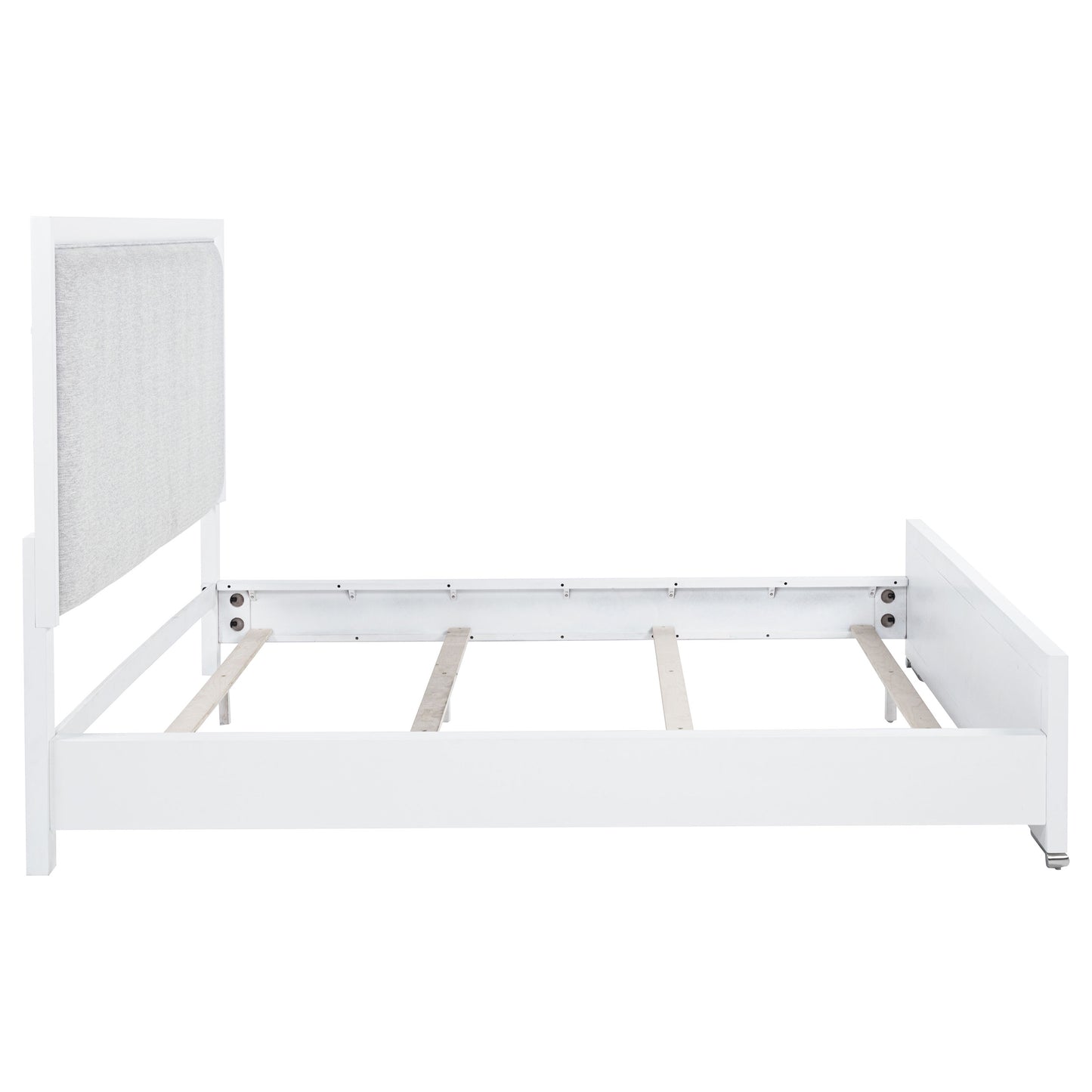 Gracemont 57-inch California King Panel Bed Grey and White - Discount Furniture Connection