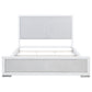 Gracemont 57-inch California King Panel Bed Grey and White - Discount Furniture Connection