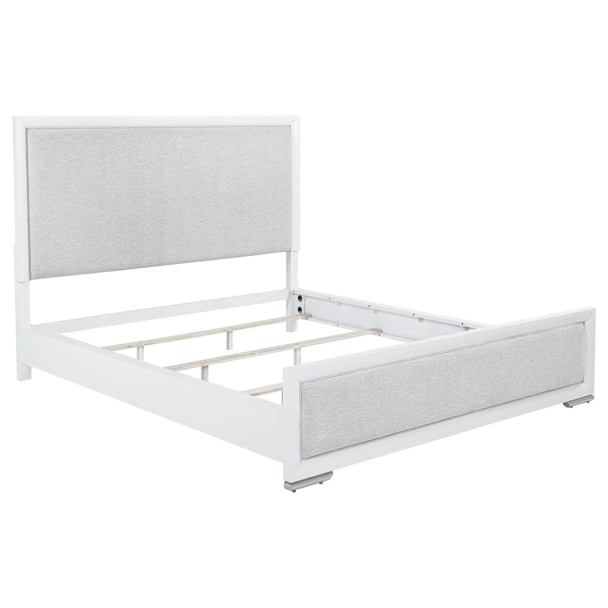 Gracemont 4-piece California King Bedroom Set White - Discount Furniture Connection
