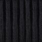 Jacana Corduroy Upholstered Dual Power Chaise Sofa Black - Discount Furniture Connection