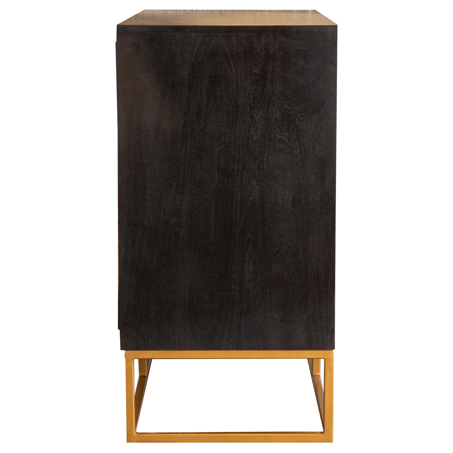 Zara 2-door 40-inch Wood Accent Storage Cabinet Black Walnut - Discount Furniture Connection