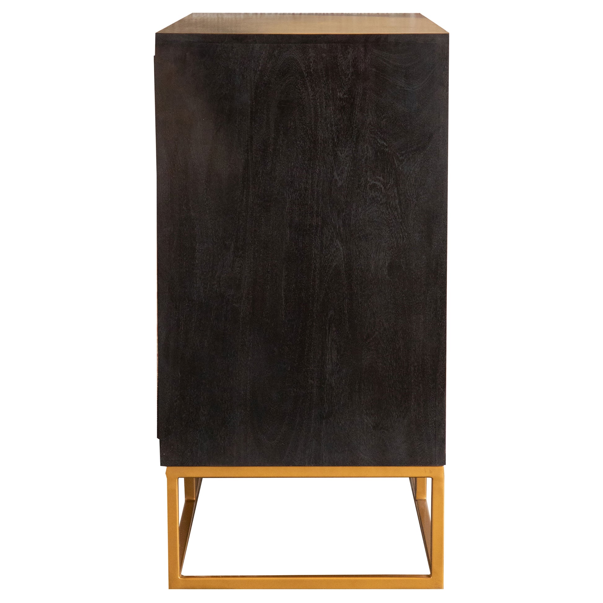 Zara 2-door 40-inch Wood Accent Storage Cabinet Black Walnut - Discount Furniture Connection