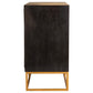Zara 2-door 40-inch Wood Accent Storage Cabinet Black Walnut - Discount Furniture Connection