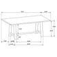 Duncan 7-piece Rectangular Wood Dining Table Set Washed Oak - Discount Furniture Connection