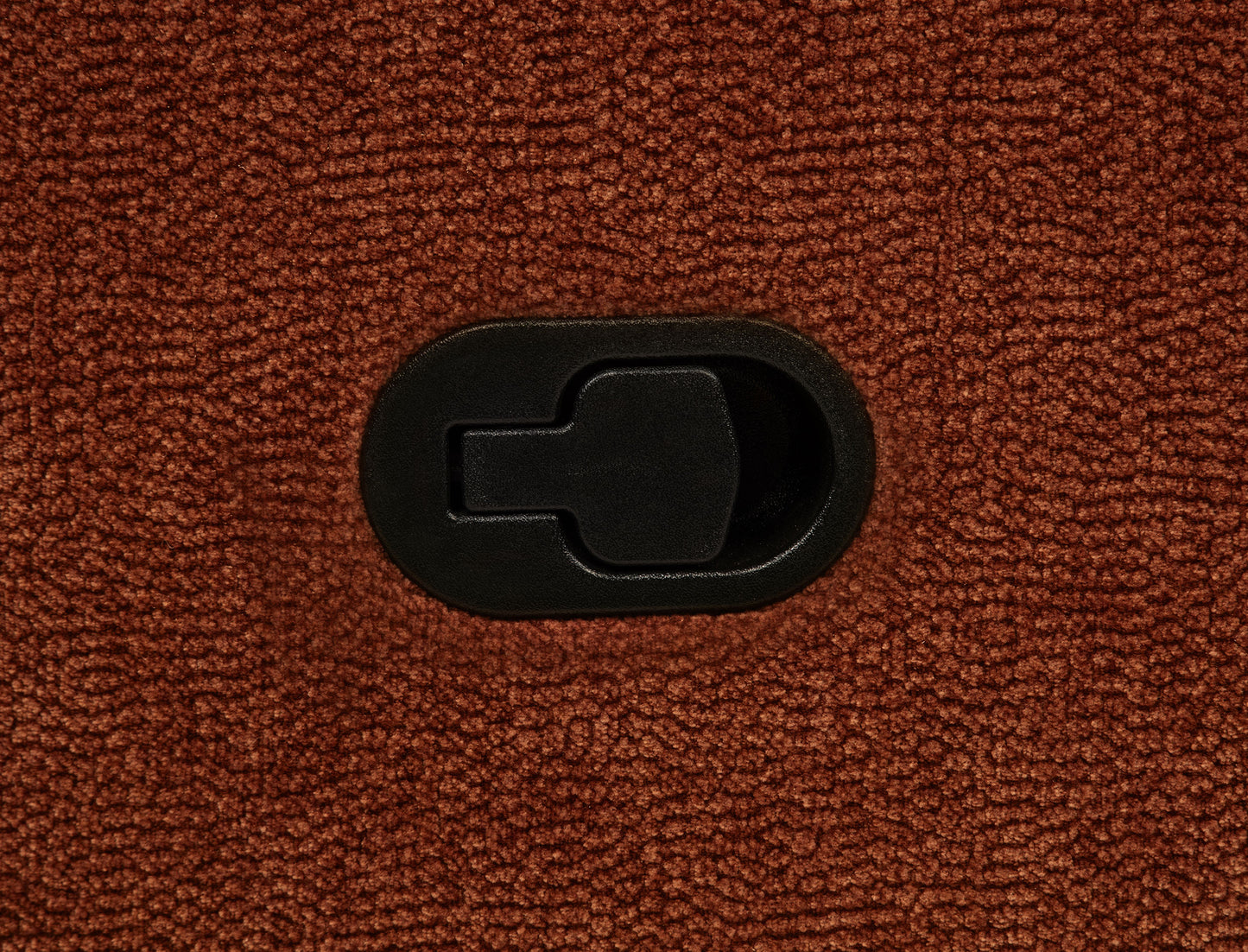 Navarro Chenille Upholstered Glider Recliner Burnt Orange - Discount Furniture Connection