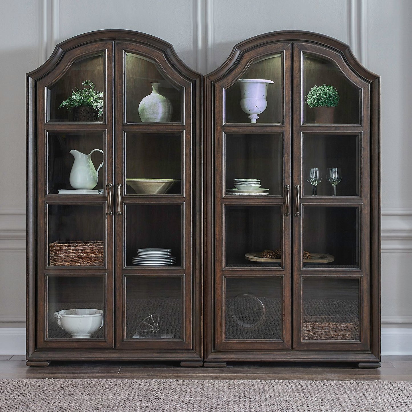 2 Piece Bunching Cabinet Set