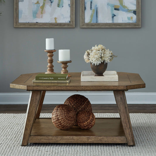 Carolina Park - Octagonal Cocktail Table