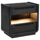 Leandro 5-piece Queen Bedroom Set Burnished Black - Discount Furniture Connection