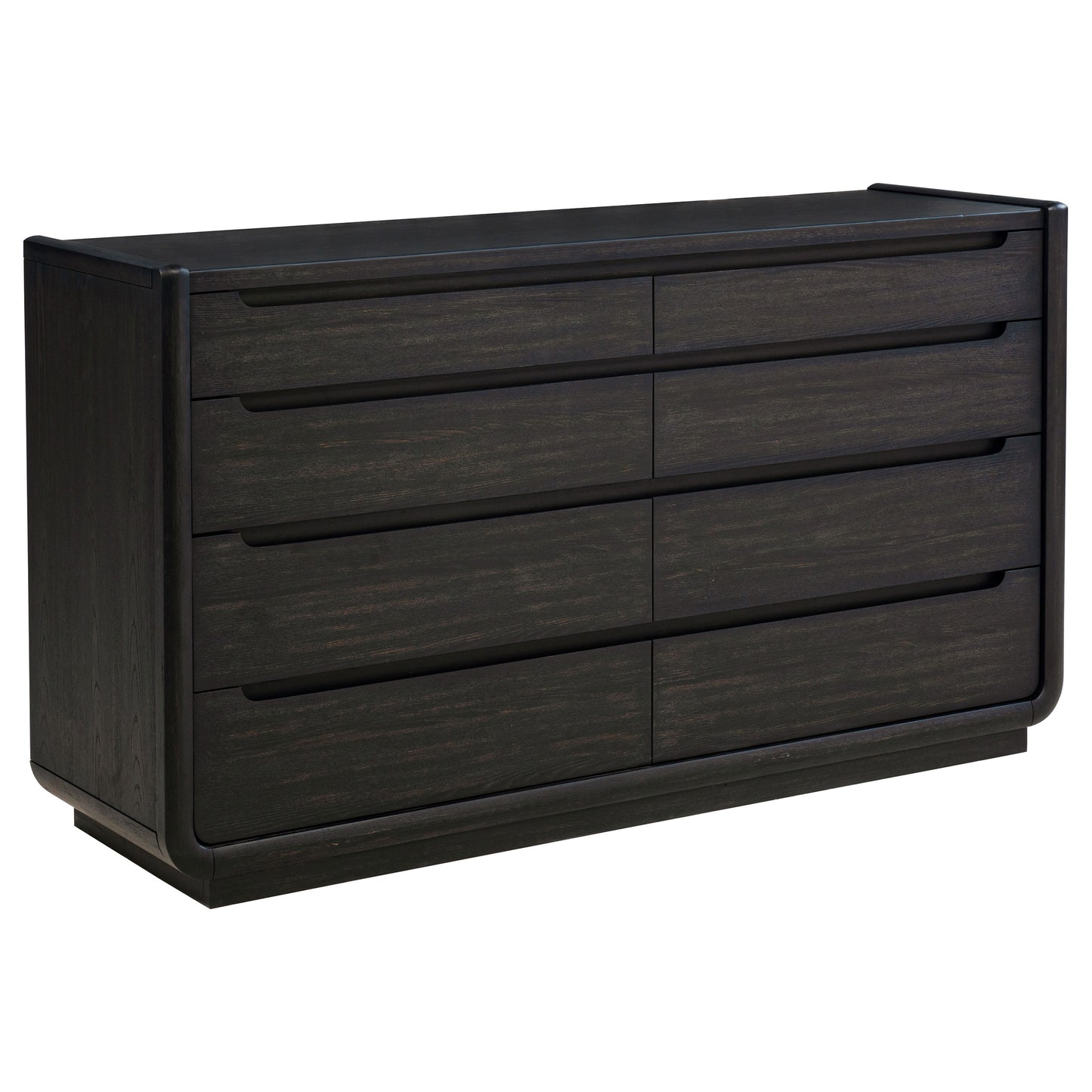 Leandro 5-piece Queen Bedroom Set Burnished Black - Discount Furniture Connection
