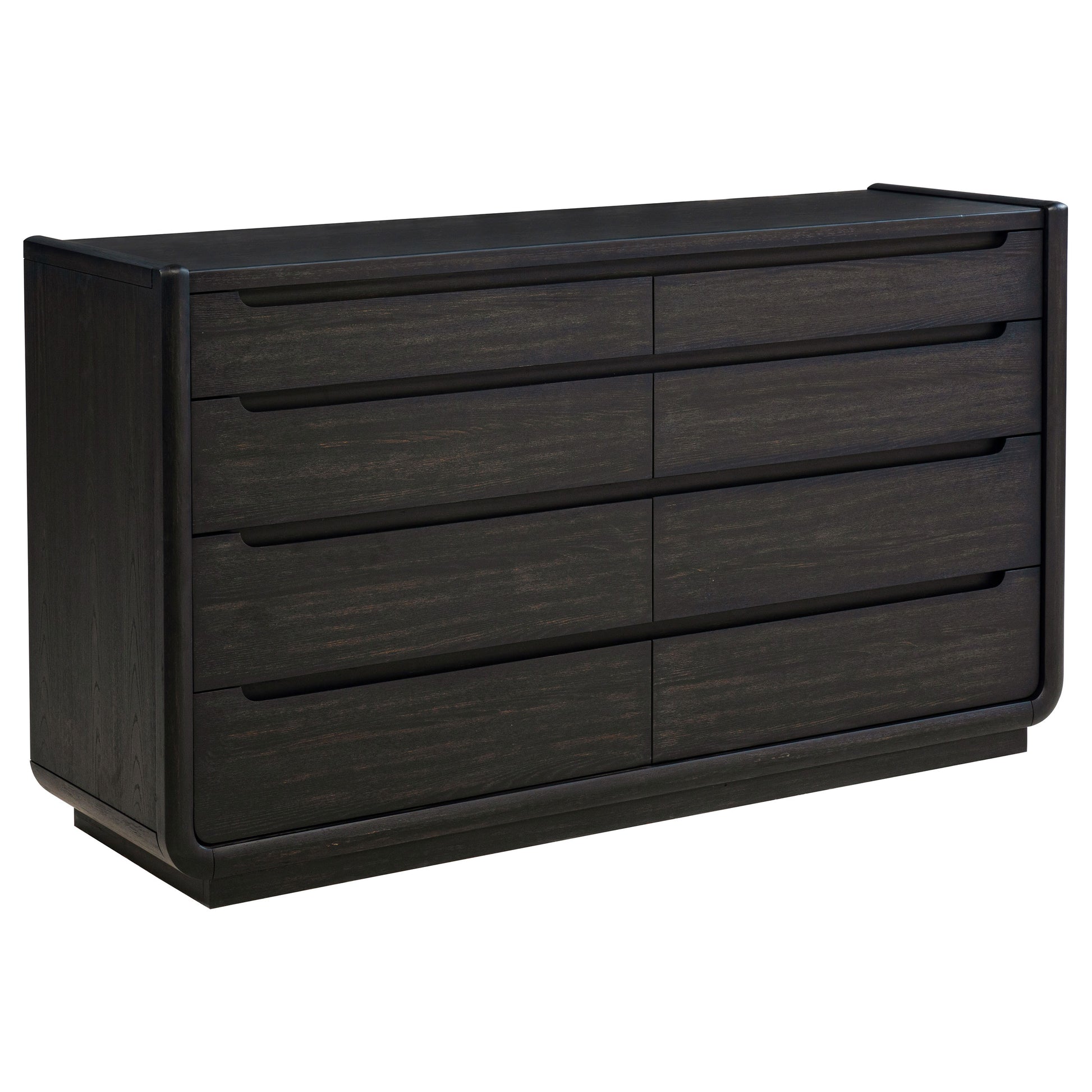 Leandro 5-piece Queen Bedroom Set Burnished Black - Discount Furniture Connection