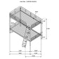 Carson Metal Twin Over Twin Bunk Bed Glossy Black