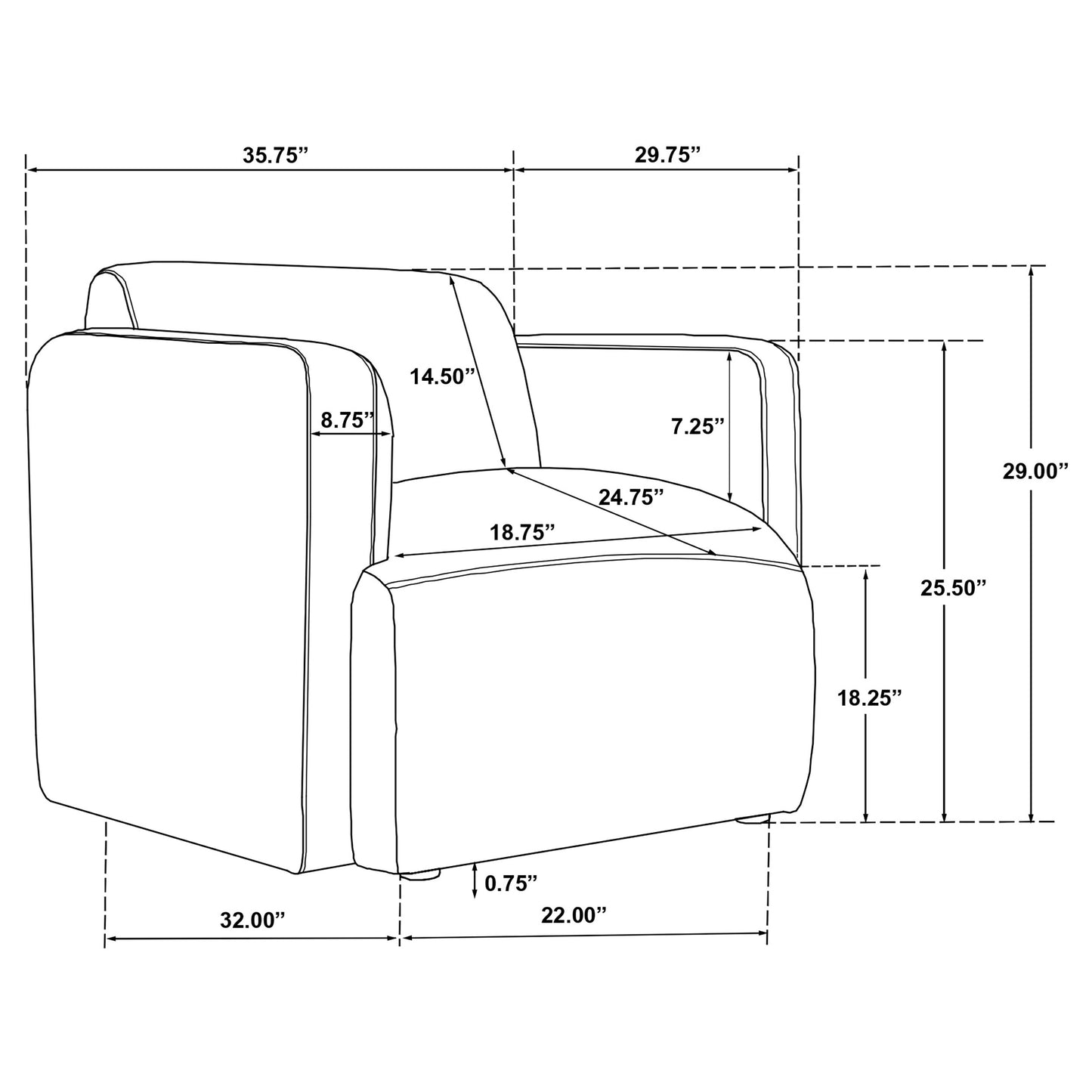 Dorset 3-piece Upholstered Round Track Arm Sofa Set White - Discount Furniture Connection