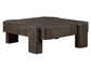 Salina Square Castered 3-Piece Table Set
