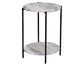 Coleen Sanwar Green Marble 18″ Round End Table
