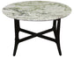 Hoxley 30″ Round Green Onyx Coffee Table