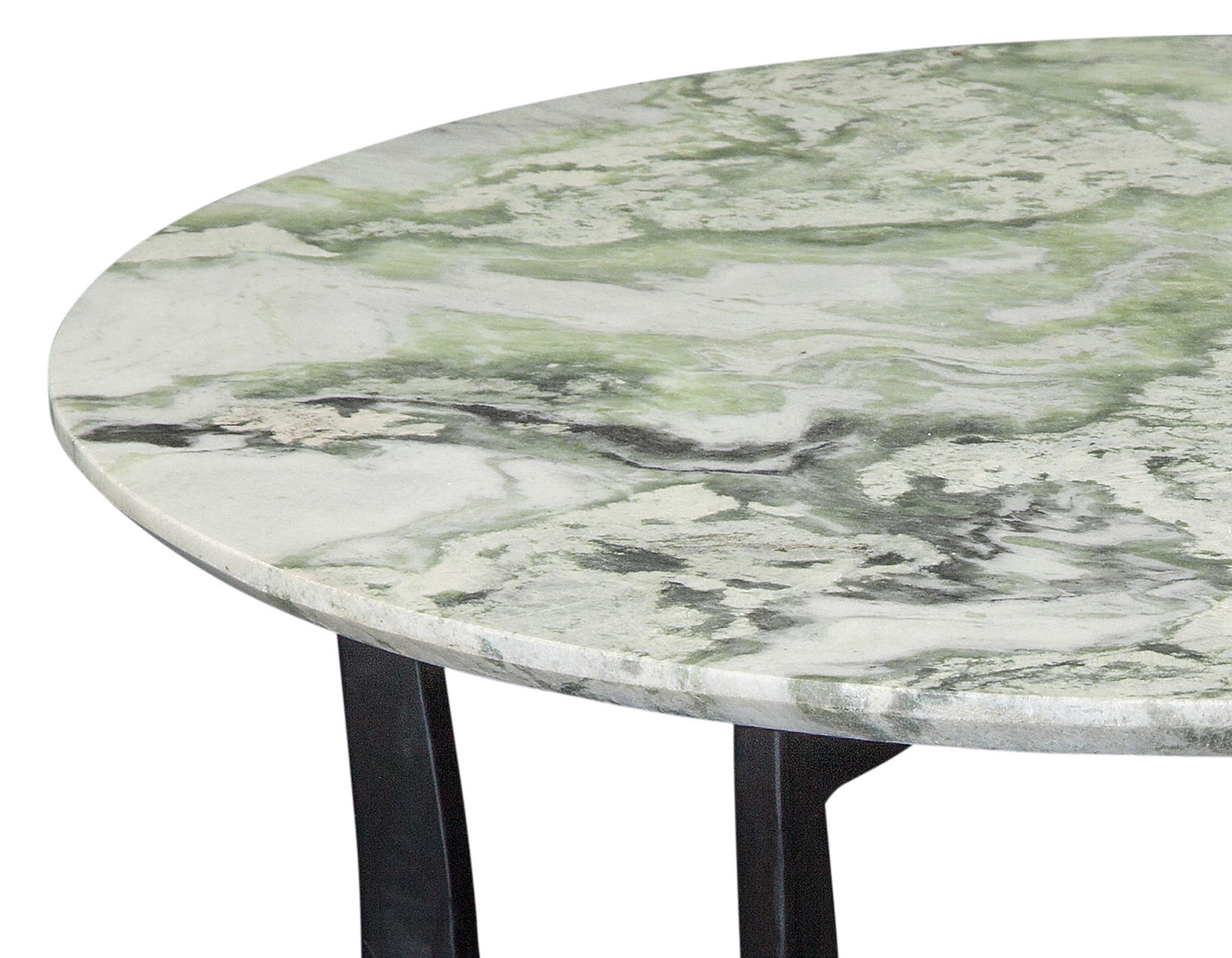Hoxley 30″ Round Green Onyx Coffee Table