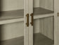 Garland Curio, Greige Finish