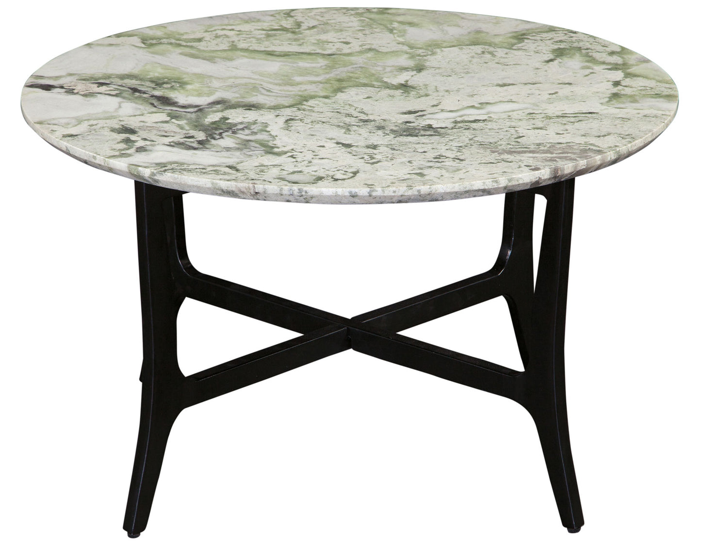 Hoxley 3-Piece Green Onyx Round Table Set