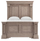 Blairhurst Queen Panel Bed with Mirrored Dresser, Chest and Nightstand