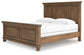 Feddinger King Panel Bed with Mirrored Dresser, Chest and Nightstand