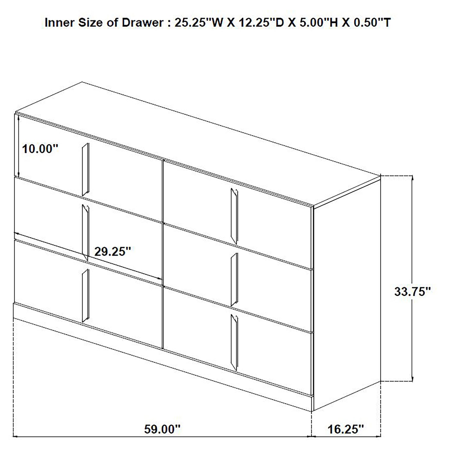 Ines 4-piece Queen Bedroom Set Grey and White High Gloss - Discount Furniture Connection