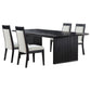 Brookmead 5-piece Extension Leaf Dining Table Set Black