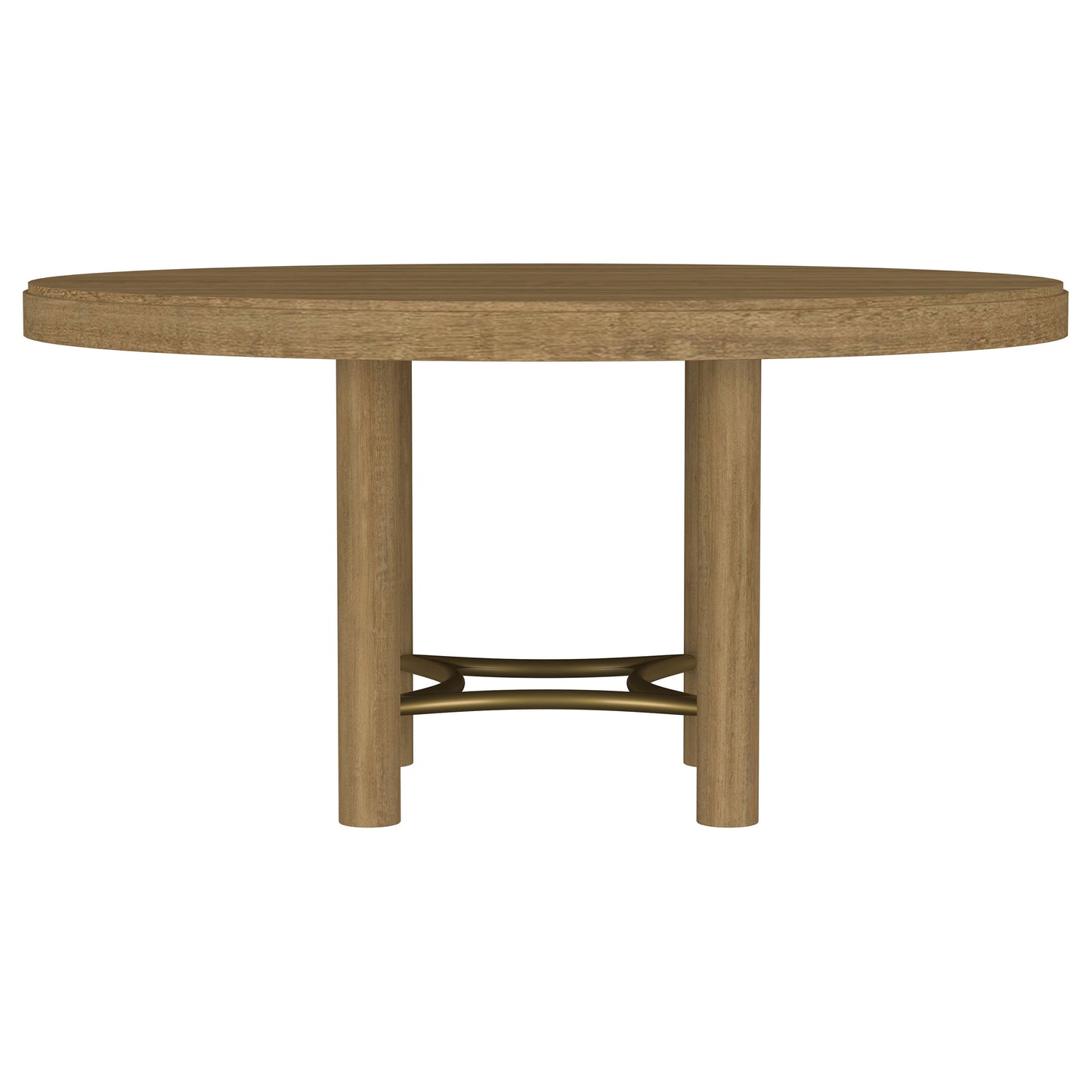 Arini 7-piece Round Dining Room Table Set Sand Wash - Discount Furniture Connection