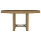 Arini 7-piece Round Dining Room Table Set Sand Wash - Discount Furniture Connection
