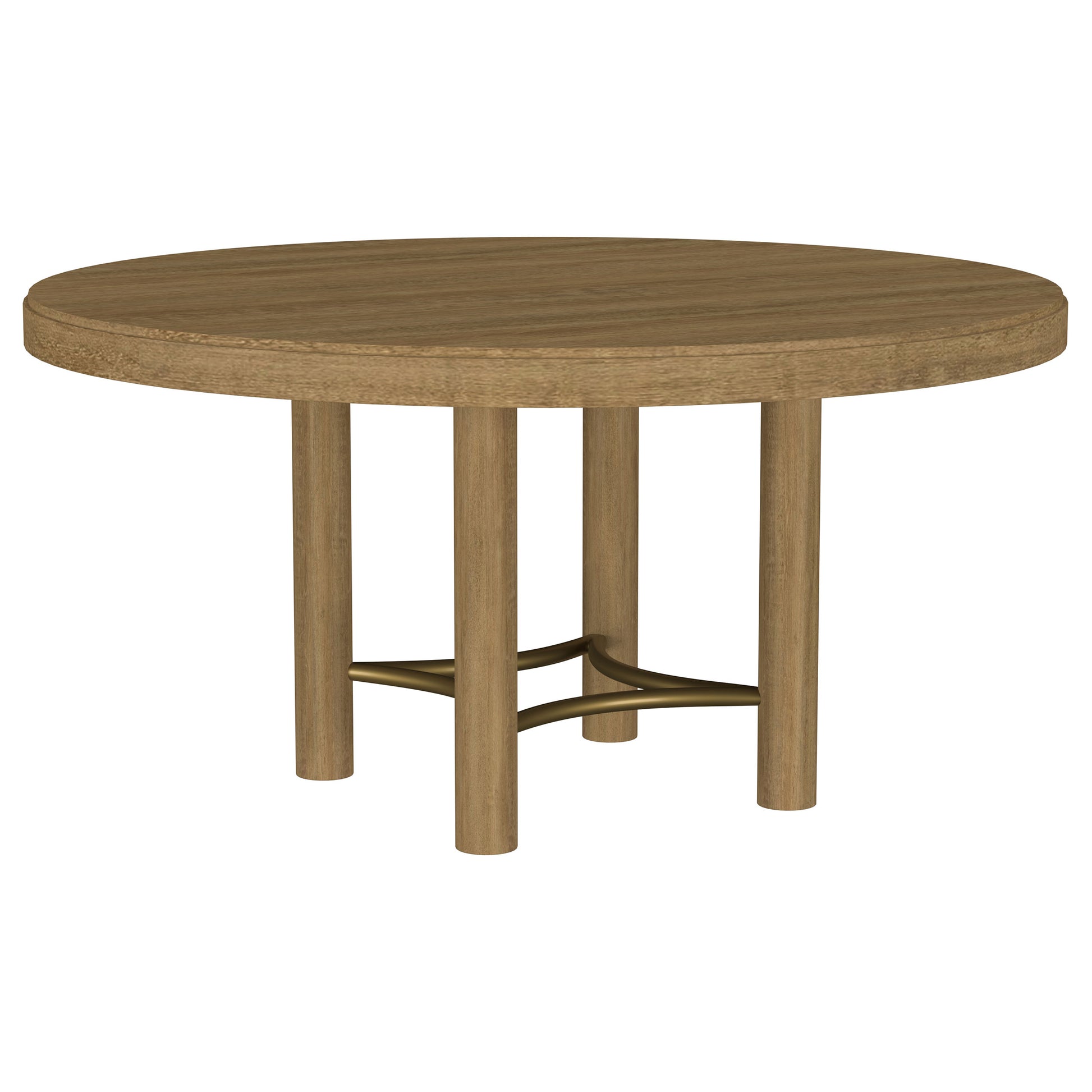 Arini 7-piece Round Dining Room Table Set Sand Wash - Discount Furniture Connection