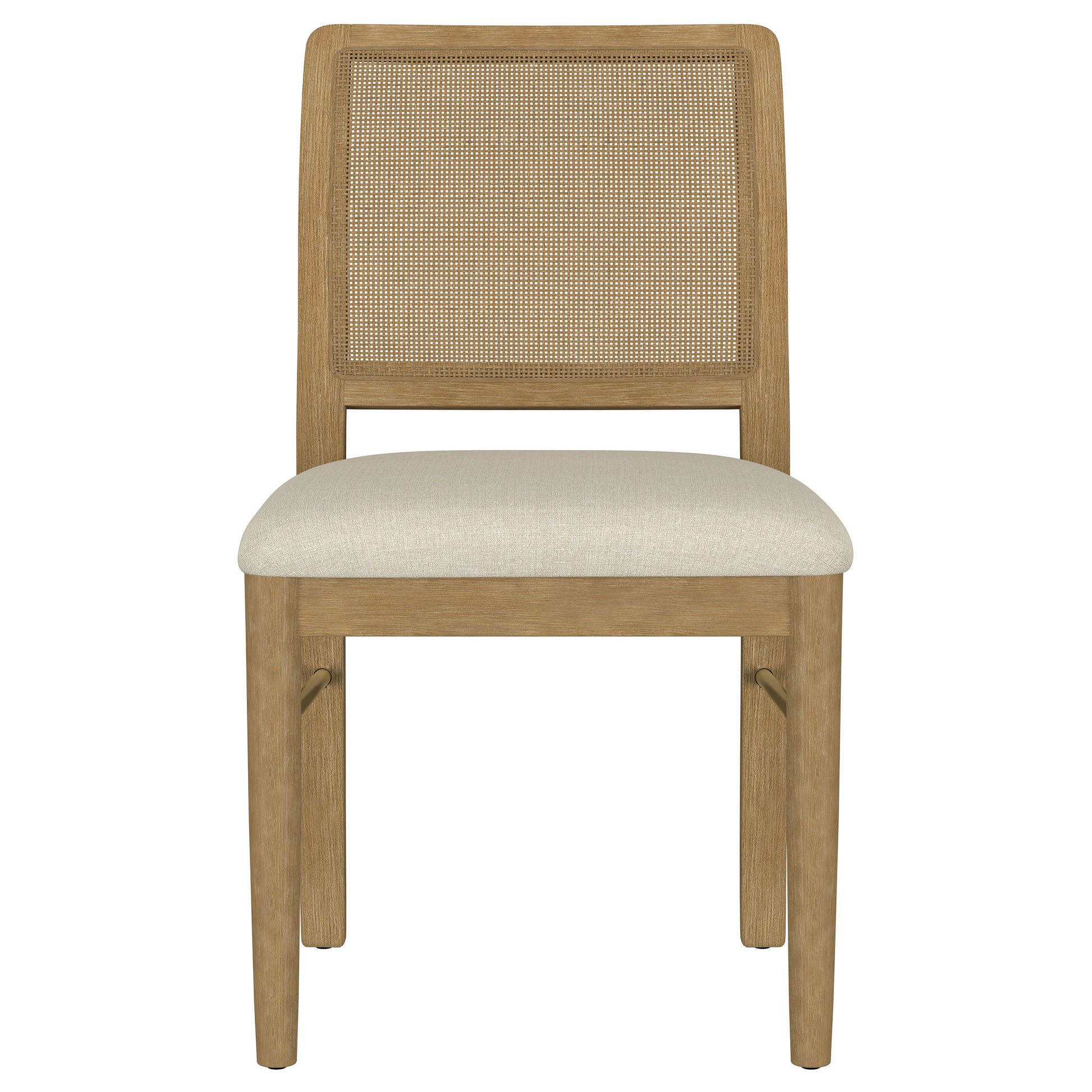 Arini 7-piece Round Dining Room Table Set Sand Wash - Discount Furniture Connection