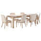 Solano 7-piece Extension Table Dining Set Weathered Mango - Discount Furniture Connection