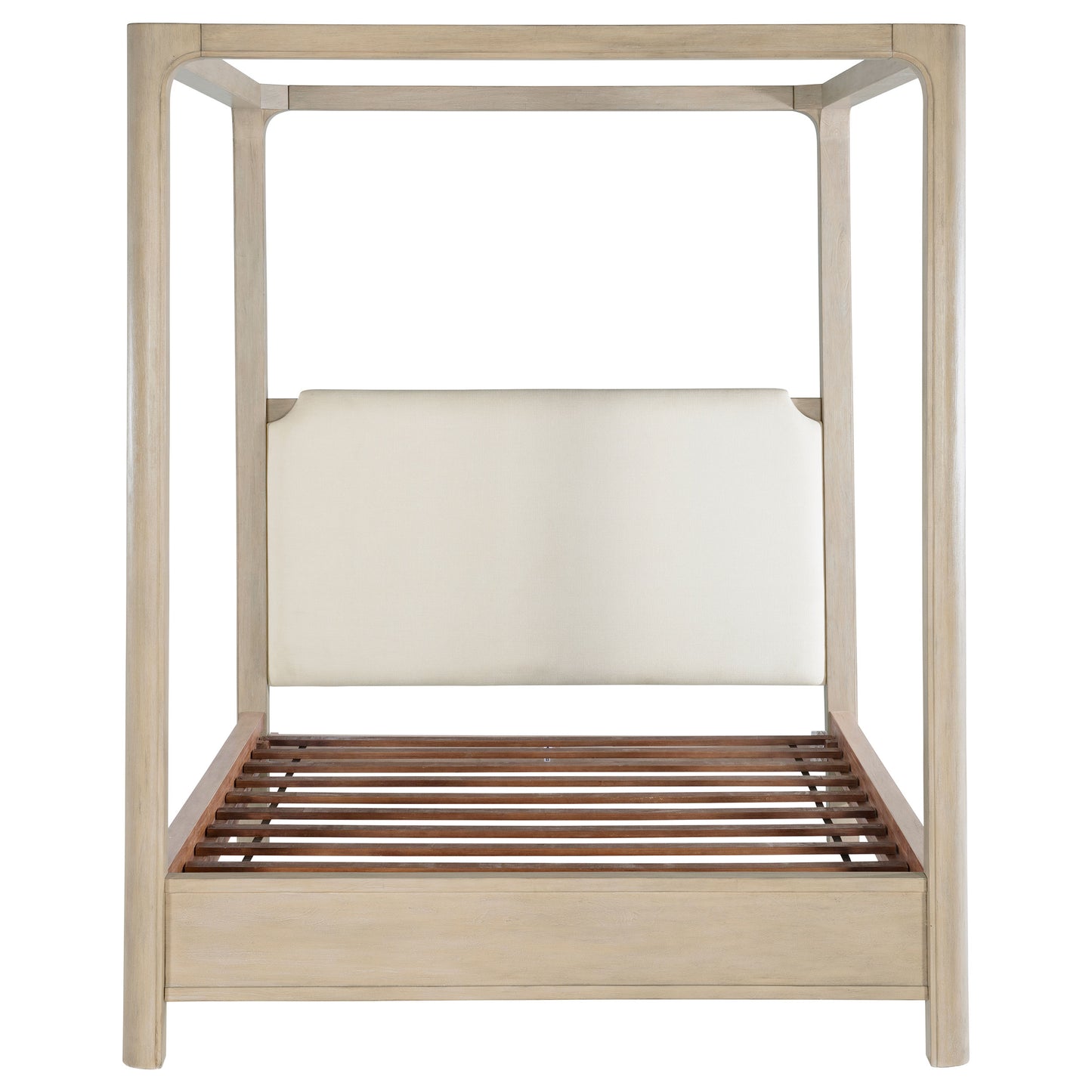 Solano 85-inch Queen Canopy Bed Weathered Mango - Discount Furniture Connection
