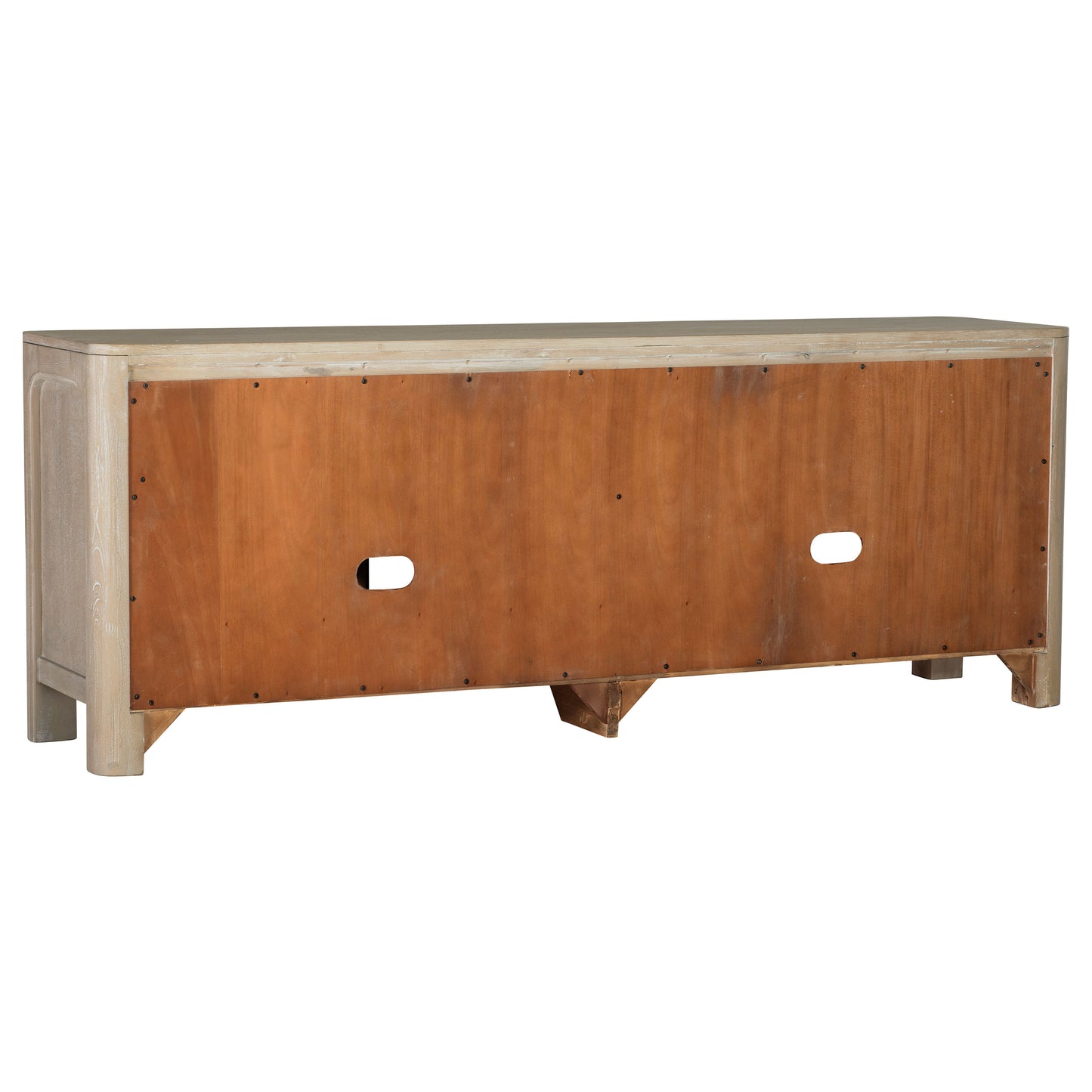 Solano 71-inch 2-door TV Stand Media Console Weathered Mango