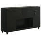 Lorient 4-piece Eastern King Bedroom Set Black