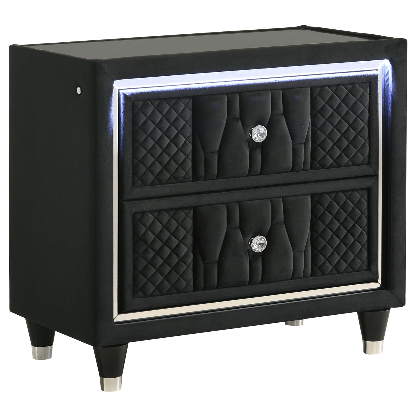 Lorient 4-piece Queen Bedroom Set Black - Discount Furniture Connection