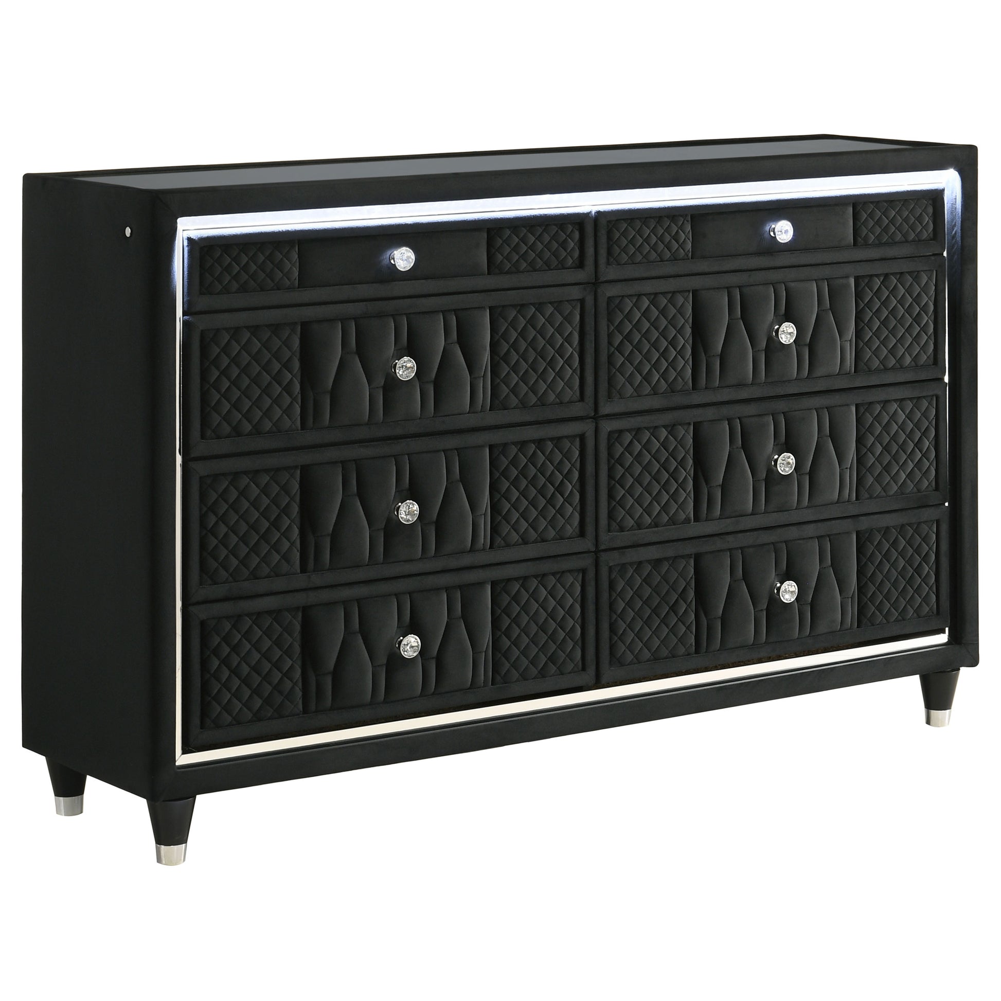 Lorient 5-piece Queen Bedroom Set Black - Discount Furniture Connection