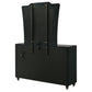 Lorient 8-drawer LED Dresser with Mirror Black - Discount Furniture Connection