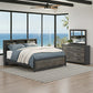 Broachmyn Queen Bookcase Bed, Dresser and Mirror - Discount Furniture Connection