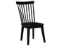 Vaughn 5-Piece 60-96″ w/2-18 Leaves Dining Set, Driftwood & Black Finish