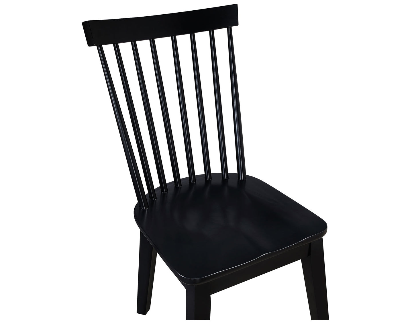 Vaughn 5-Piece 60-96″ w/2-18 Leaves Dining Set, Coffee & Black Finish
