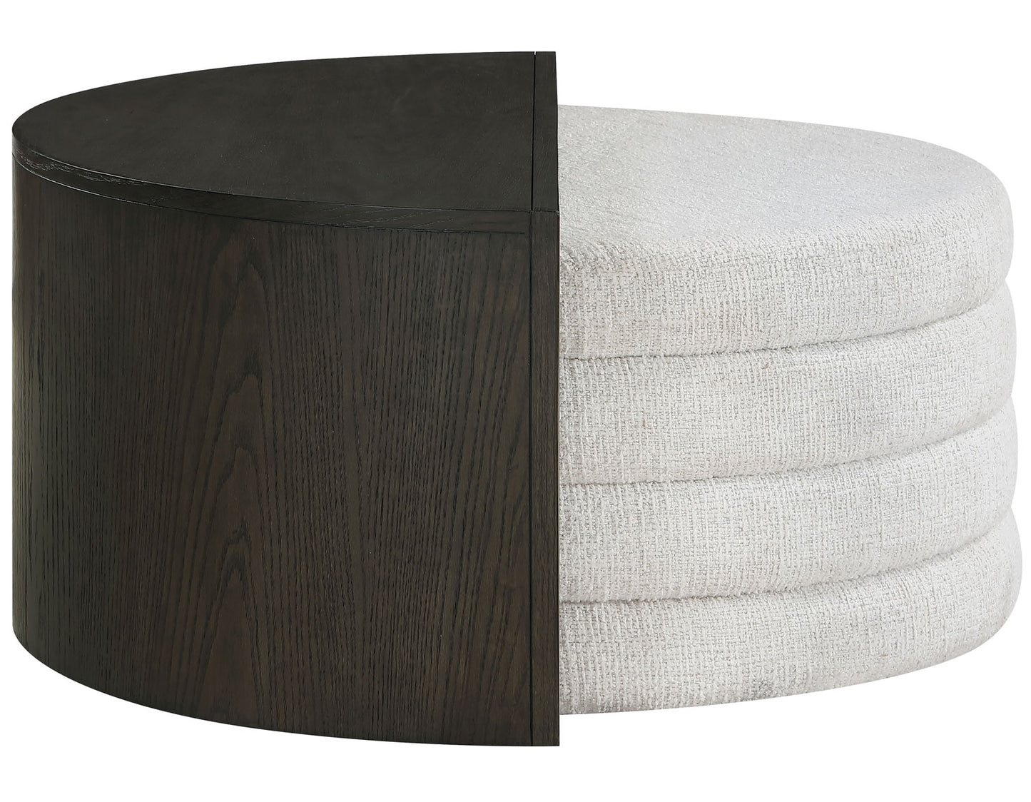 Florence, Black
Nesting Cocktail Table with Castered Ottoman