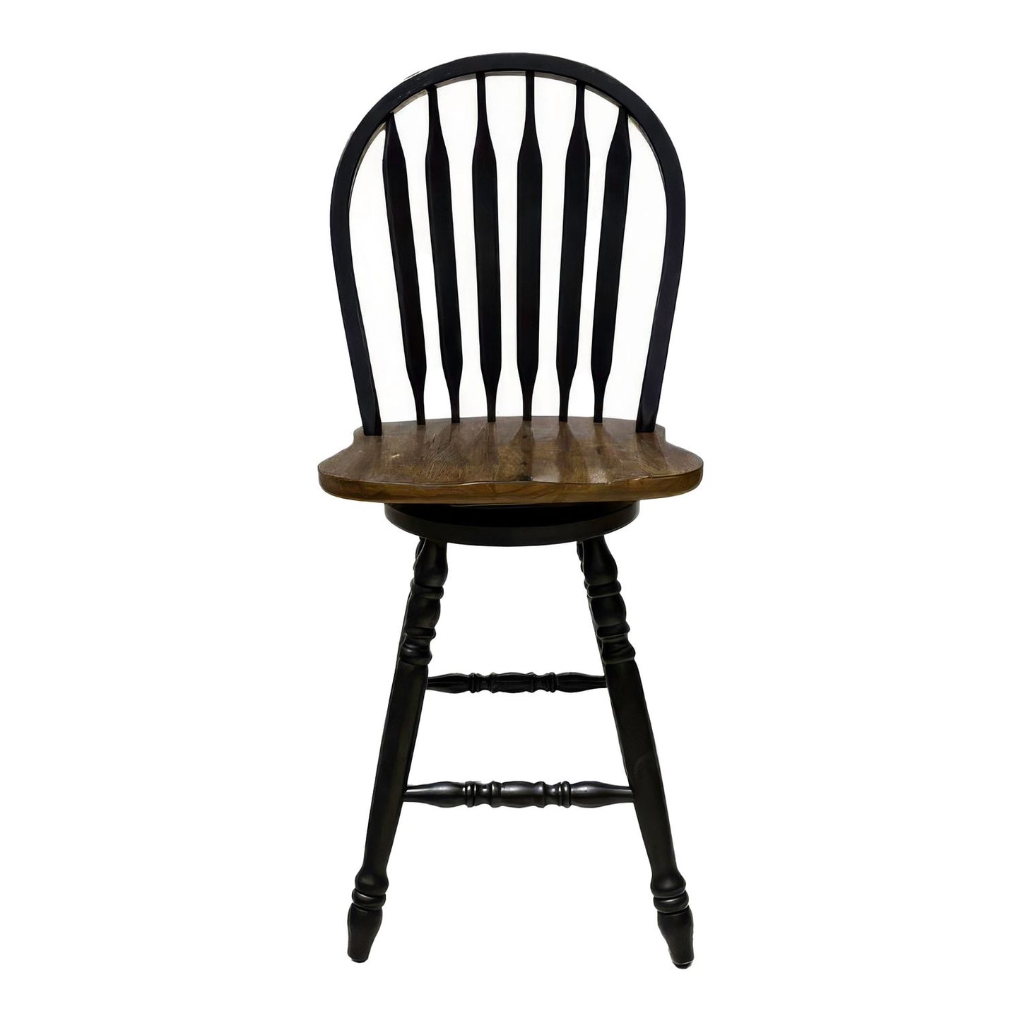 Windsor Swivel Counter Chair - Black