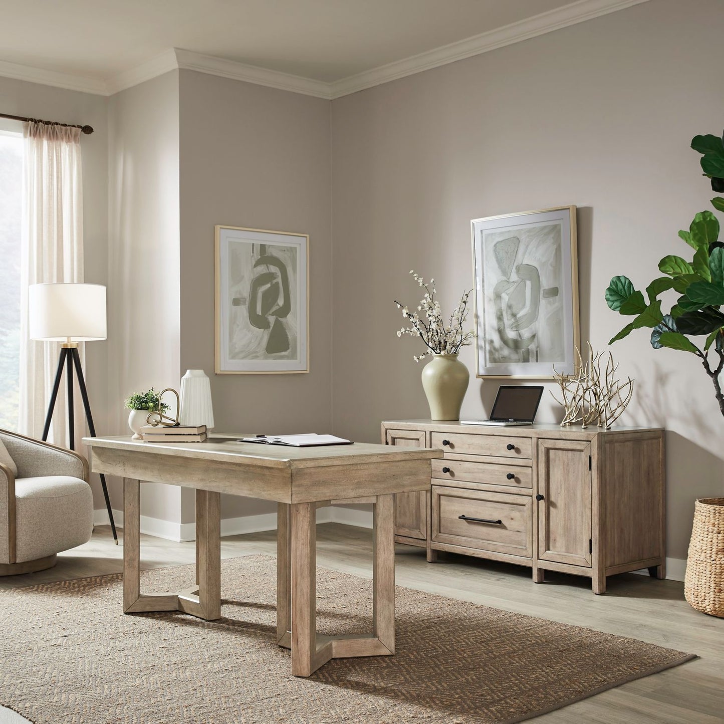 2 Piece Desk Set