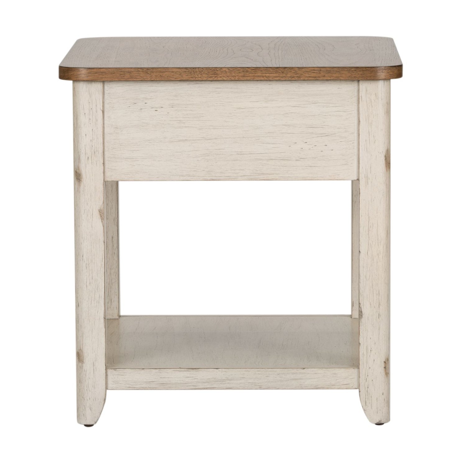 End Table with Basket