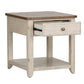 End Table with Basket